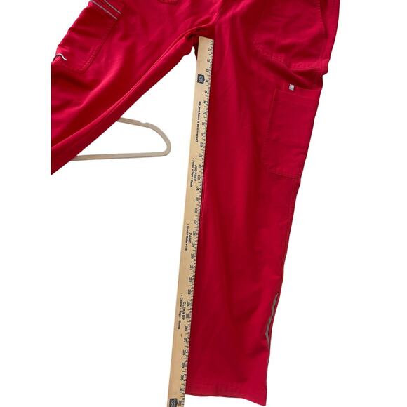Figs women's scrubs set technical collection size XL Red - Picture 4 of 8